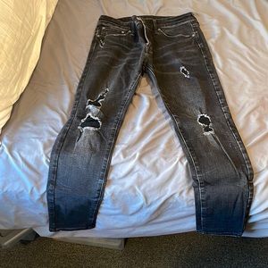 American eagle ripped jeans